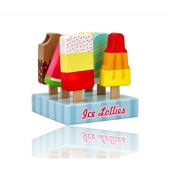 Wooden Ice Cream Popsicles