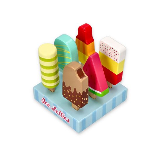 Wooden Ice Cream Popsicles