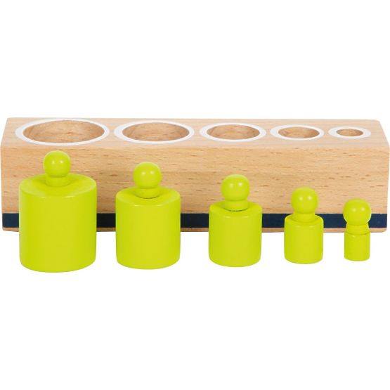 Wooden insert weights