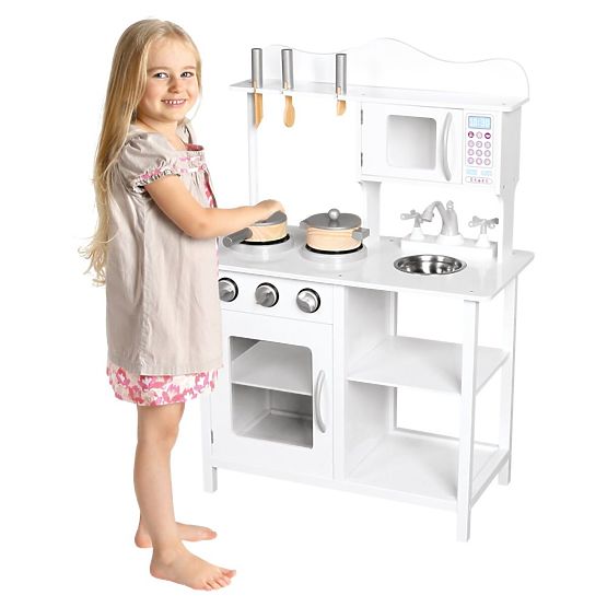 Wooden Kitchen Amelia with Accessories
