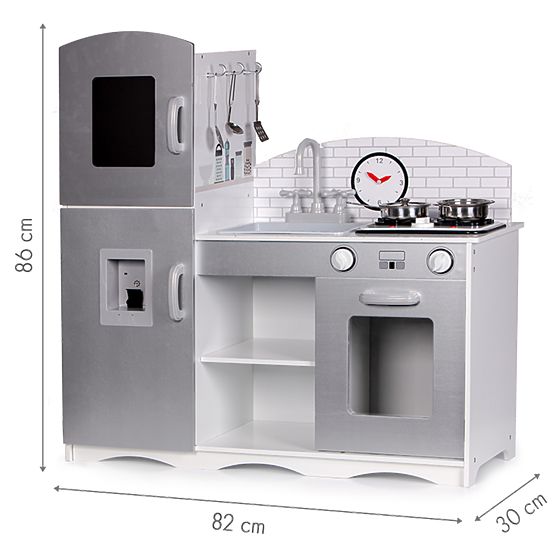 Wooden kitchen for children XXL with equipment