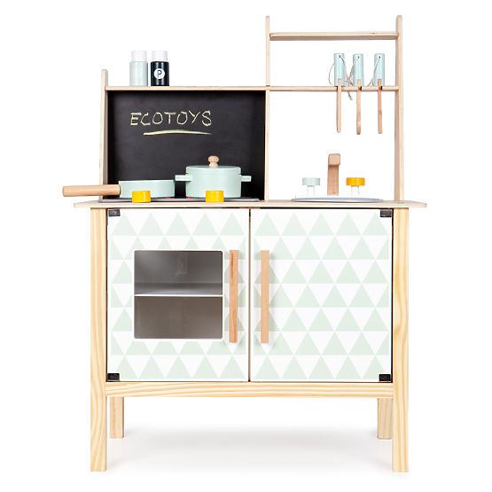 Wooden kitchenette Stella with equipment