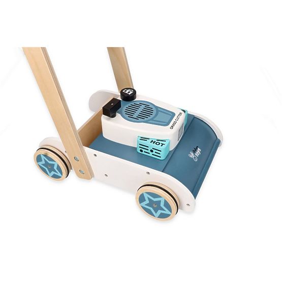 Wooden Lawn Mower with Sound Adam Toys