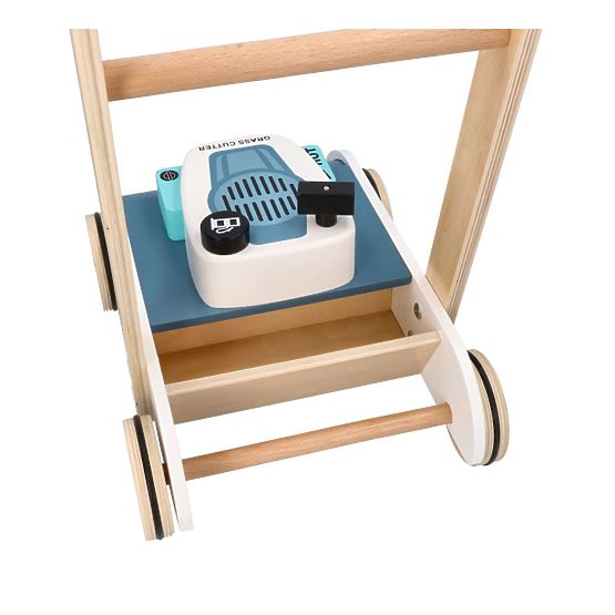 Wooden Lawn Mower with Sound Adam Toys