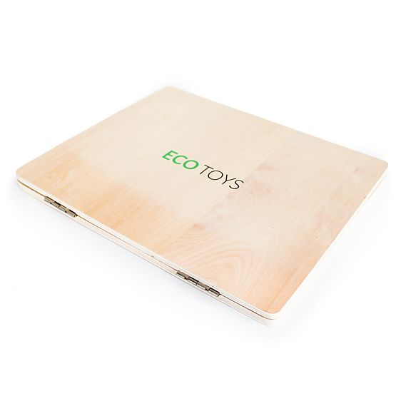Wooden magnetic notebook