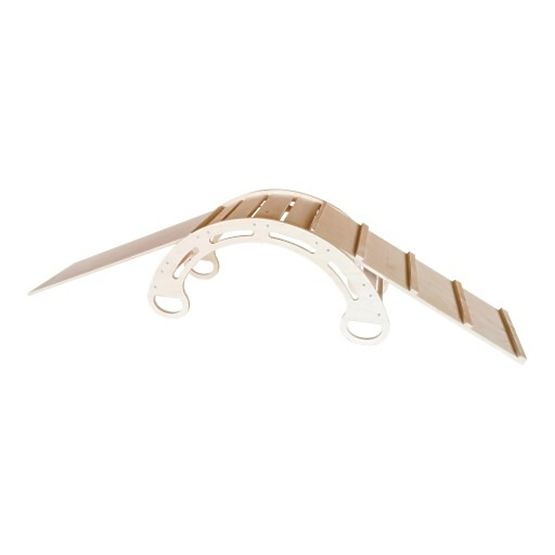 Wooden Montessori slide Lilac - natural