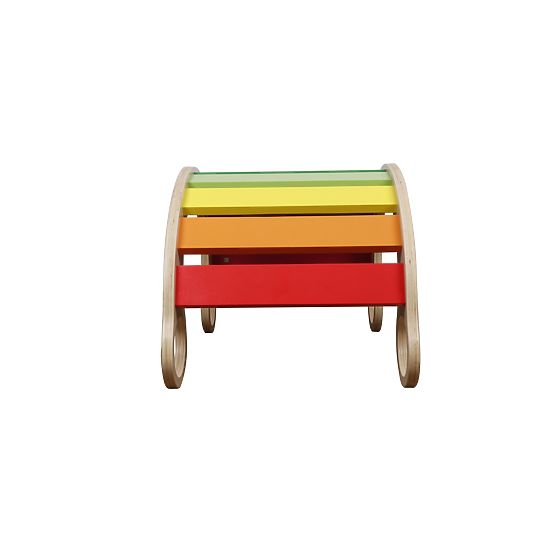 Wooden Montessori swing Jumbo - colored