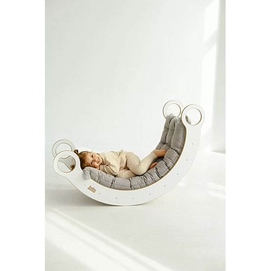 Wooden Montessori Swing L - White