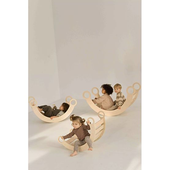 Wooden Montessori Swing S - Natural