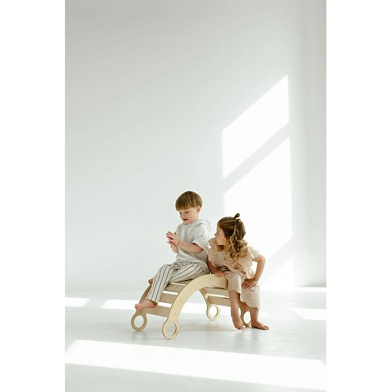 Wooden Montessori Swing S - Natural