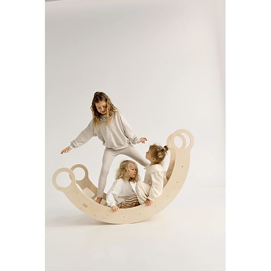 Wooden Montessori Swing XL - Natural