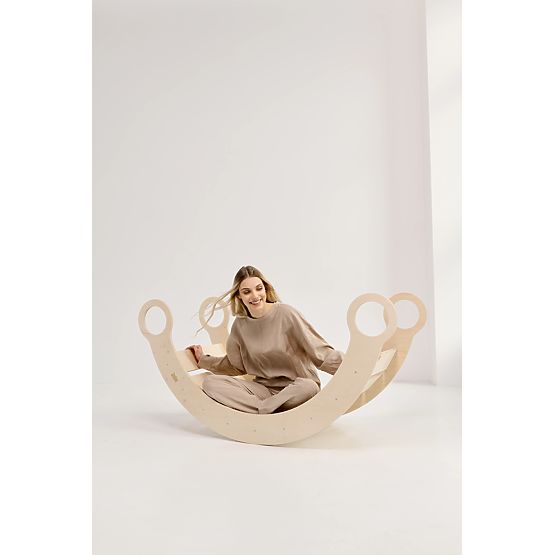 Wooden Montessori Swing XL - Natural