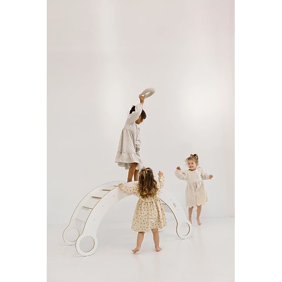 Wooden Montessori Swing XL - White
