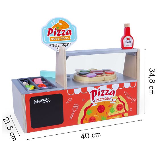 Wooden Pizzeria set