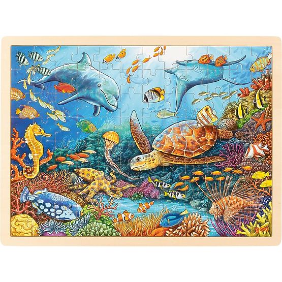 Wooden Puzzle - Coral Reef