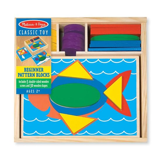 Wooden puzzle - Mosaic - colors and shapes