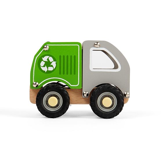 Wooden Recycling Truck