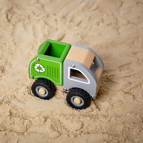 Wooden Recycling Truck