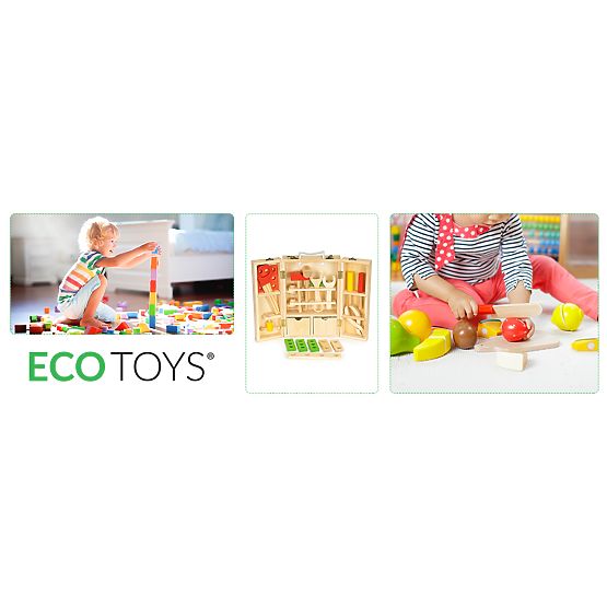 Wooden set of tools for children