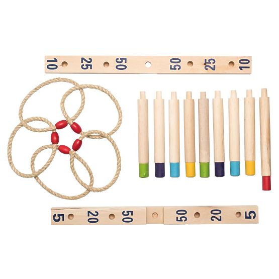 Wooden Skill Game Hoopla