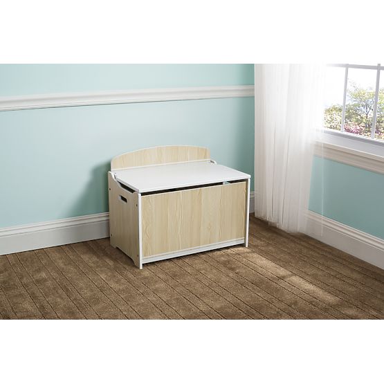 Wooden Toy Chest - Natural