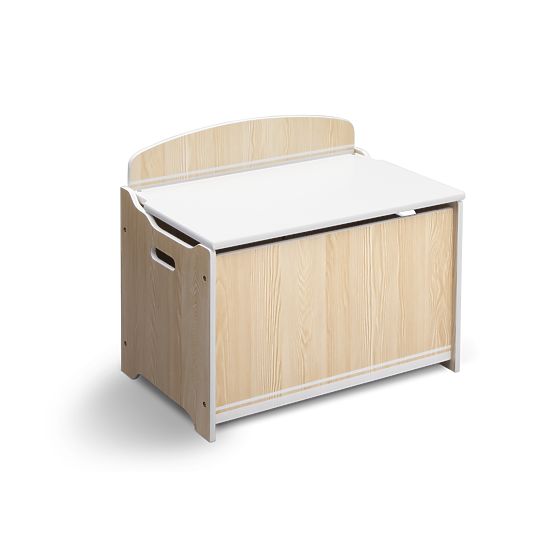Wooden Toy Chest - Natural