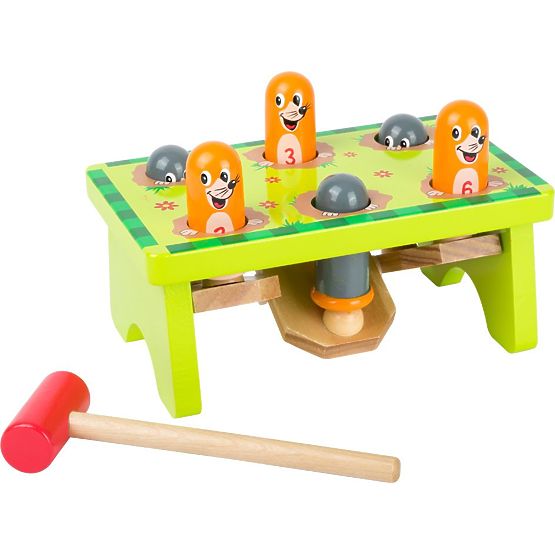 Wooden Toy Hammer Game Catch the Mole