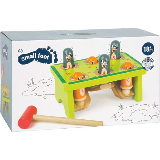 Wooden Toy Hammer Game Catch the Mole