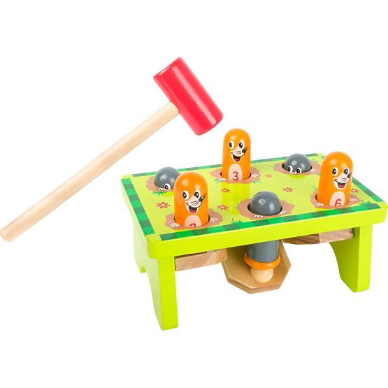 Wooden Toy Hammer Game Catch the Mole