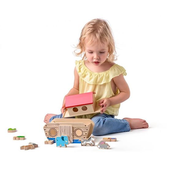 Wooden Toy Noah's Ark
