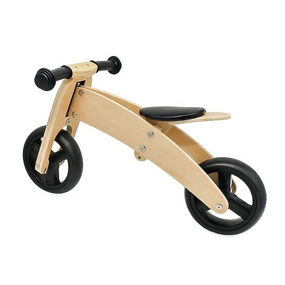 Wooden tricycle Trike 2in1