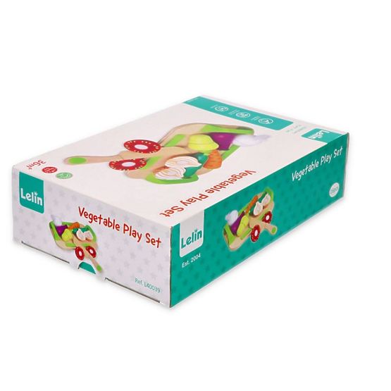 Wooden vegetables for cutting