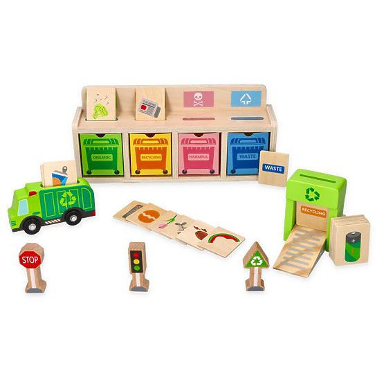 Wooden Waste Sorter - Puzzle