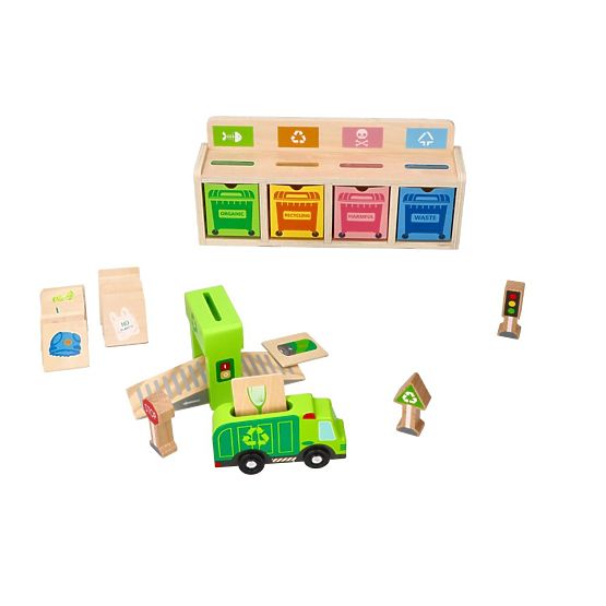 Wooden Waste Sorter - Puzzle