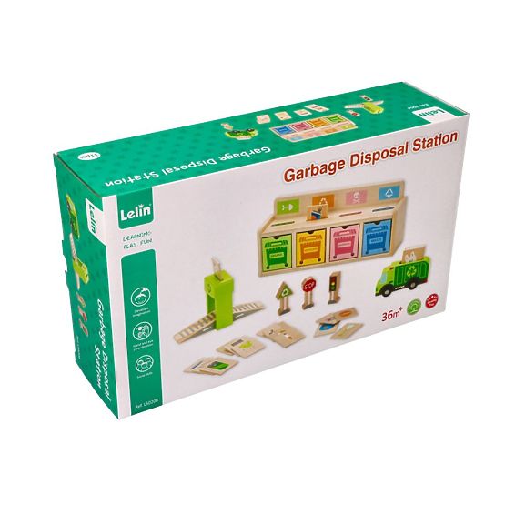 Wooden Waste Sorter - Puzzle