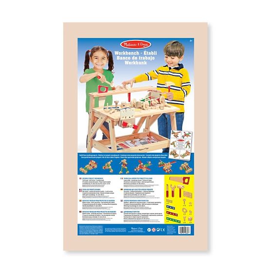 Wooden workshop for do-it-yourselfers and kits 2 in 1