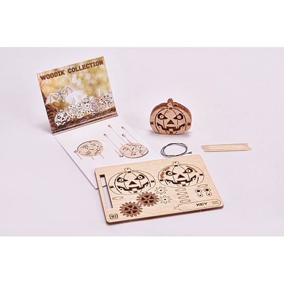 WoodTrick Mechanical Pumpkin Puzzle