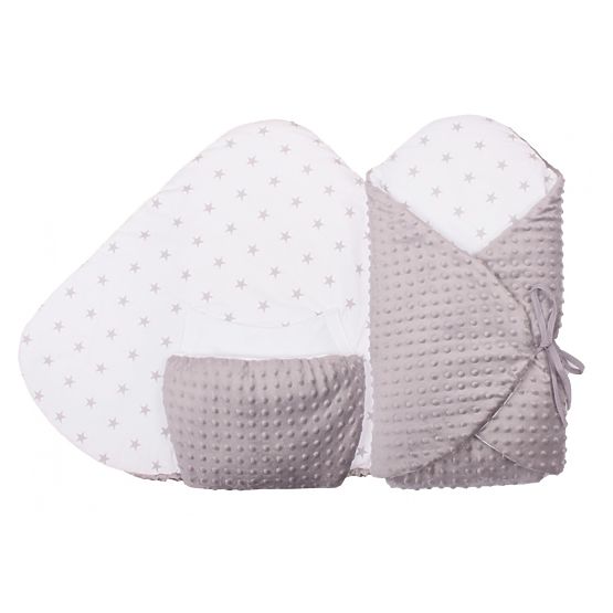 Wrap minka stars GREY