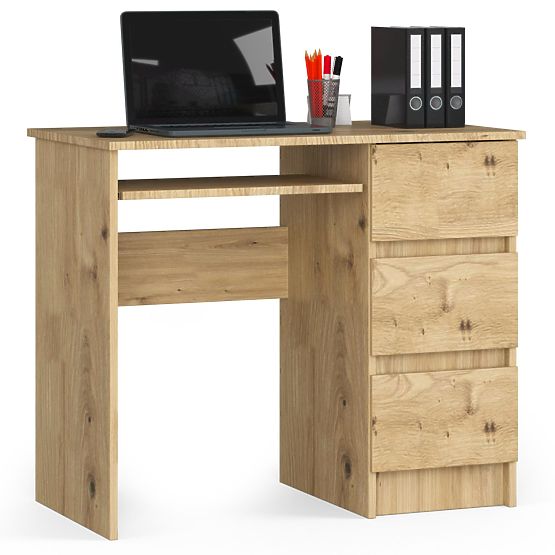 WRITING DESK A-6 CLP ARTISAN OAK RIGHT-SIDED