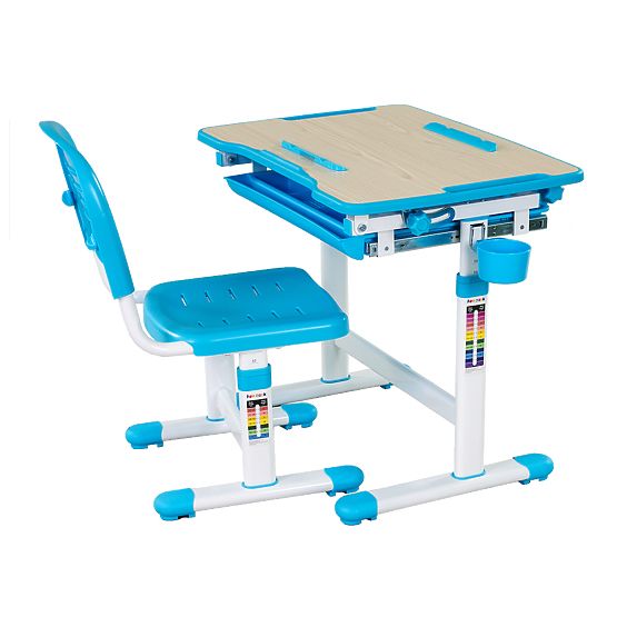 Writing table + chair Bambino for children - different colours