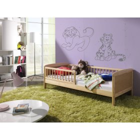 Children's bed Junior natural 140x70 cm, Ourbaby®