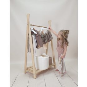Clothes hanger with one shelf, TOLO