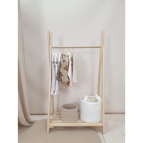 Clothes hanger with one shelf, TOLO