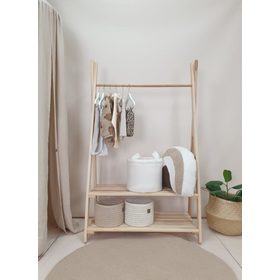 Clothes hanger with two shelves, TOLO