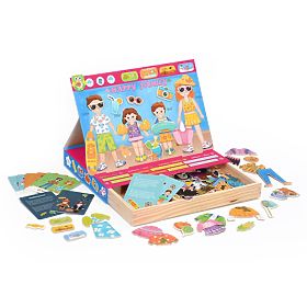 2Kids Toys Magnetic Dress-Up Family