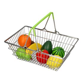 Shopping basket with fruit, Lelin