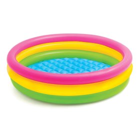 Colorful inflatable pool for children