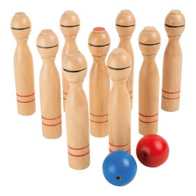 Small Foot Large wooden skittles, small foot
