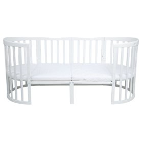 Oval growing bed Ruby 7 in 1 PLUS - white
