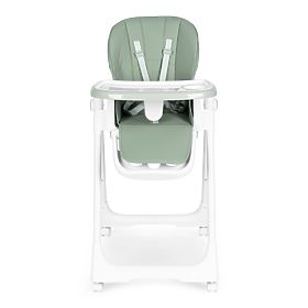 Adjustable Height High Chair, Eco-leather, Straps, Double Tray ECOTOYS